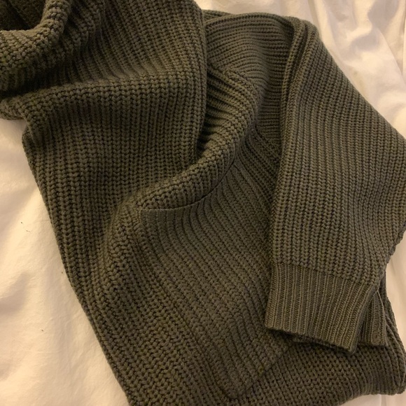 Aritzia Wilfred Jasmeen Sweater Dress, Green - Picture 12 of 12